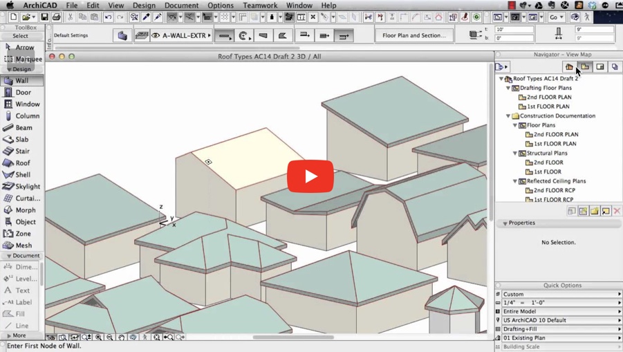 Bær Sprængstoffer Ferie How to Model Roofs in ARCHICAD – In Depth Tutorial For A Wide Variety of  Roof Types - ARCHICAD Tutorials